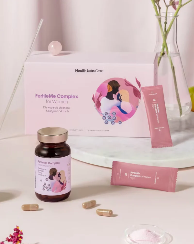 Supplément de soutien à la fertilité pour les femmes FertileMe Complex for Women Health Labs Care