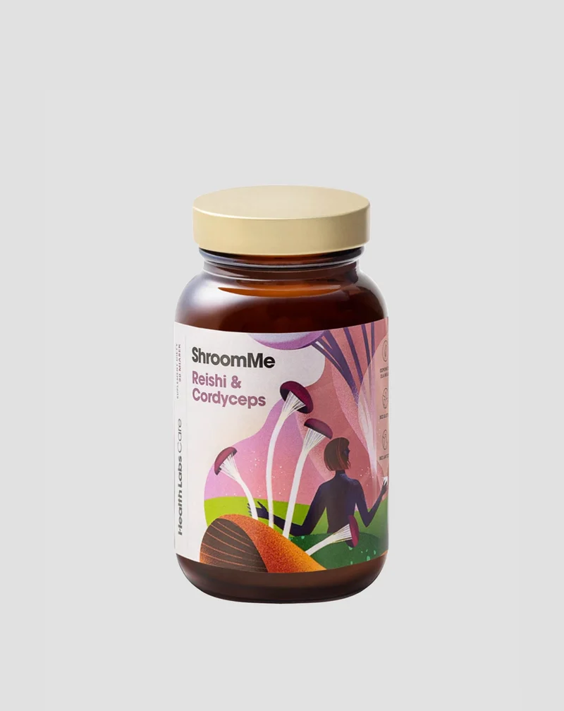 Supplément pour améliorer la concentration ShroomMe Lion’s Mane & Chaga Health Labs Care
