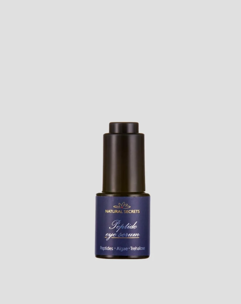 Sérum gel pour les yeux aux peptides, au jus de concombre et aux algues marines Natural Secrets