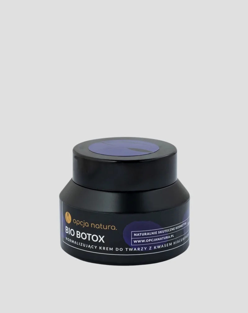 Crème de visage normalisante à l'acide hyaluronique pour les imperfections Opcja Natura
