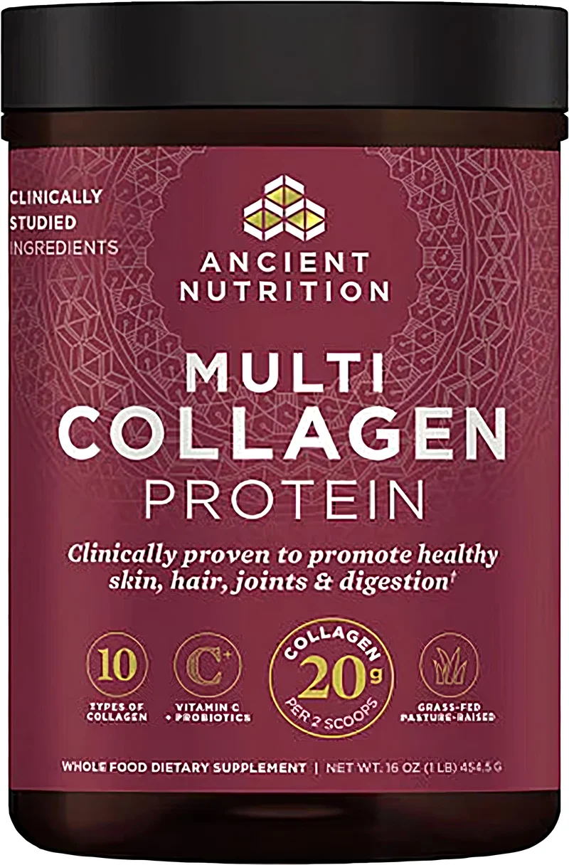 Multi Collagen Protein Powder, 1.00 lb (454.5 g) Bottle