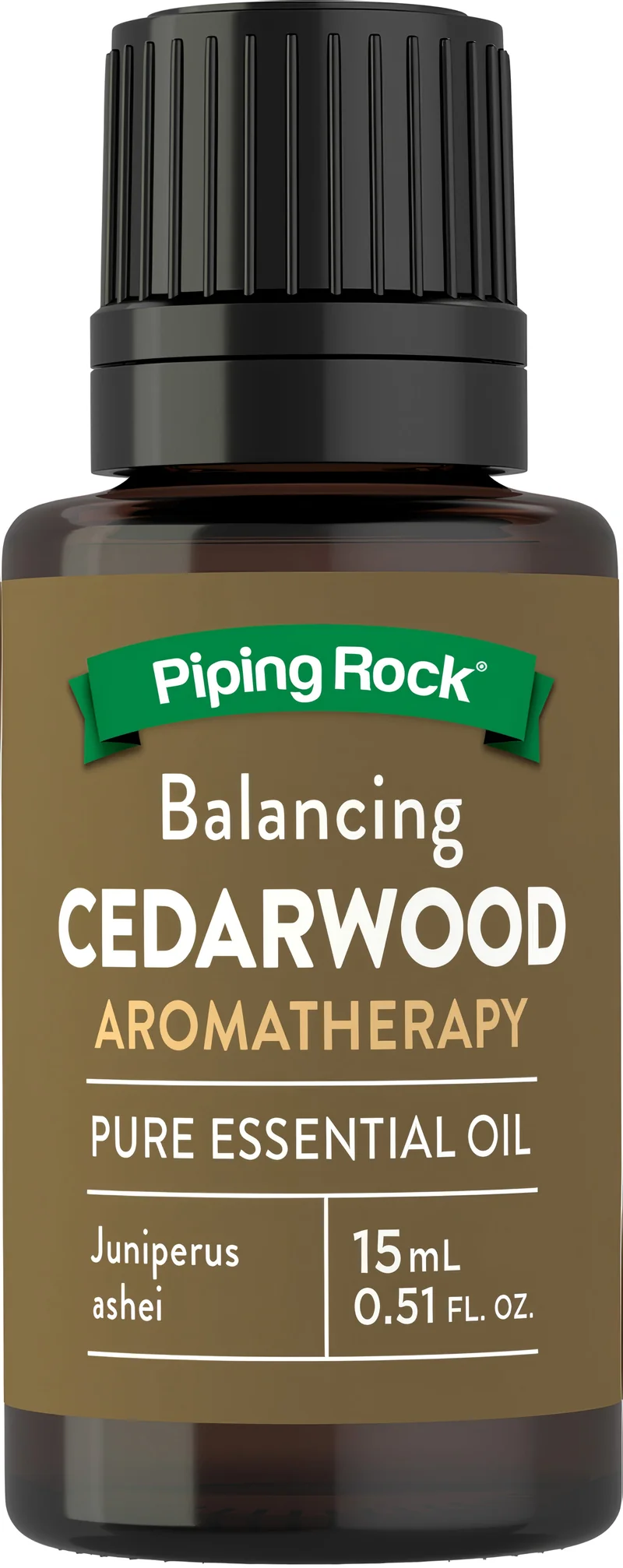 Cedarwood Pure Essential Oil, 1/2 fl oz (15 mL) Dropper Bottle