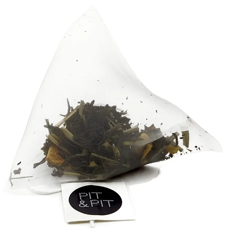 Thé noir gingembre-citron en sachets