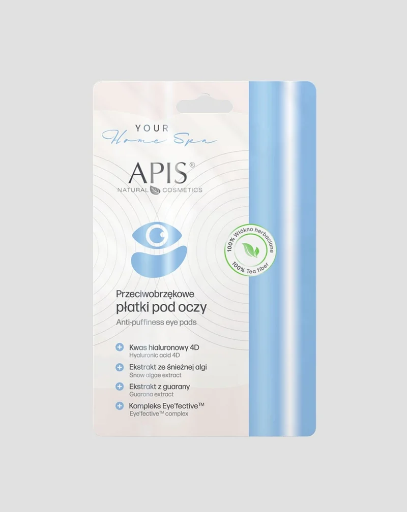 Patchs pour les yeux anti-gonflement pour éliminer les signes de fatigue et les cernes sous les yeux Apis