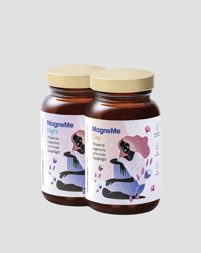 Magnésium avec la forme active de la vitamine B6 MagneMe Health Labs Care 120 gélules