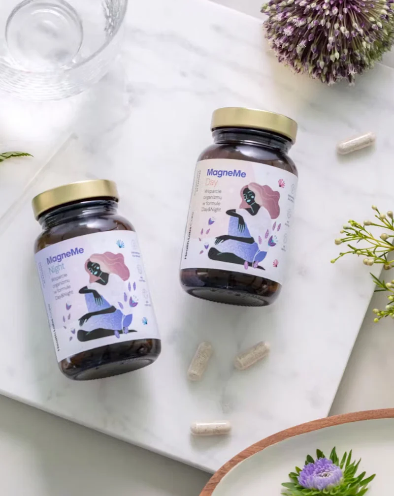 Magnésium avec la forme active de la vitamine B6 MagneMe Health Labs Care 120 gélules