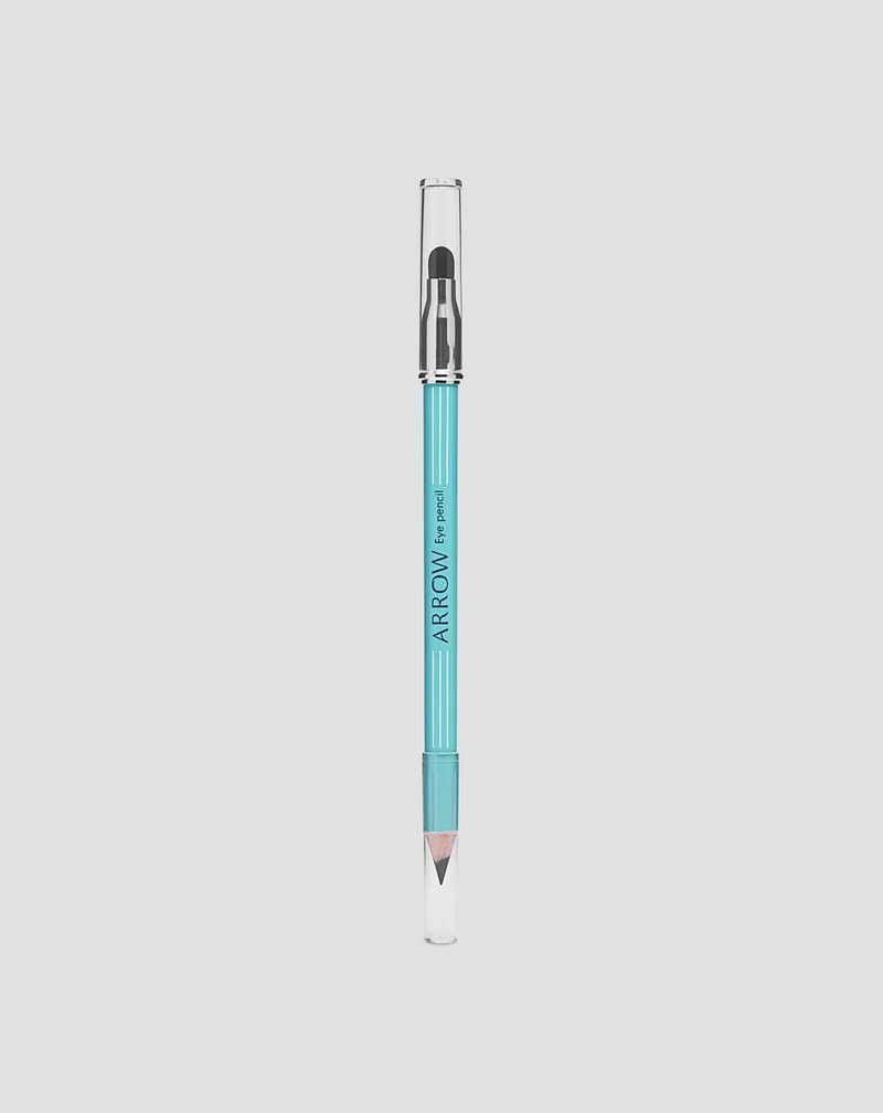 Eyeliner noir aux extraits de plantes et gomme Arrow Orphica pour estomper le trait