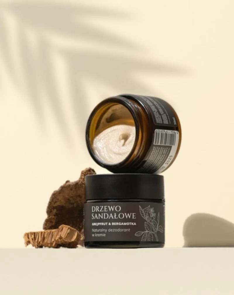 Déodorant en crème Bois de santal, pamplemousse et bergamote Mglife