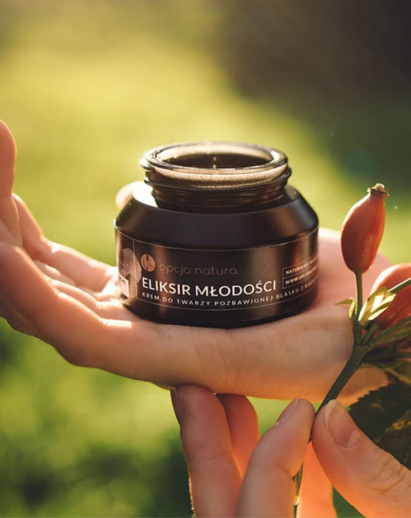 Elixir de jeunesse crème visage pour peaux matures 100 % naturelle Opcja natura