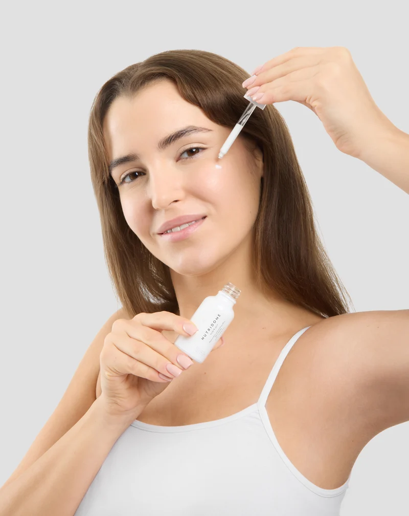 Sérum régénérant aux céramides pour le visage Nutridome, contre l’acné
