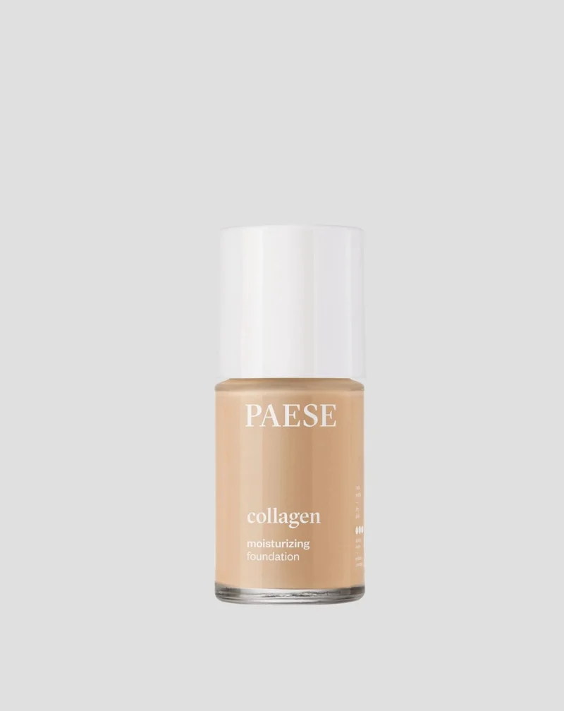 Fond de teint hydratant au collagène couleur Honey 303W Paese