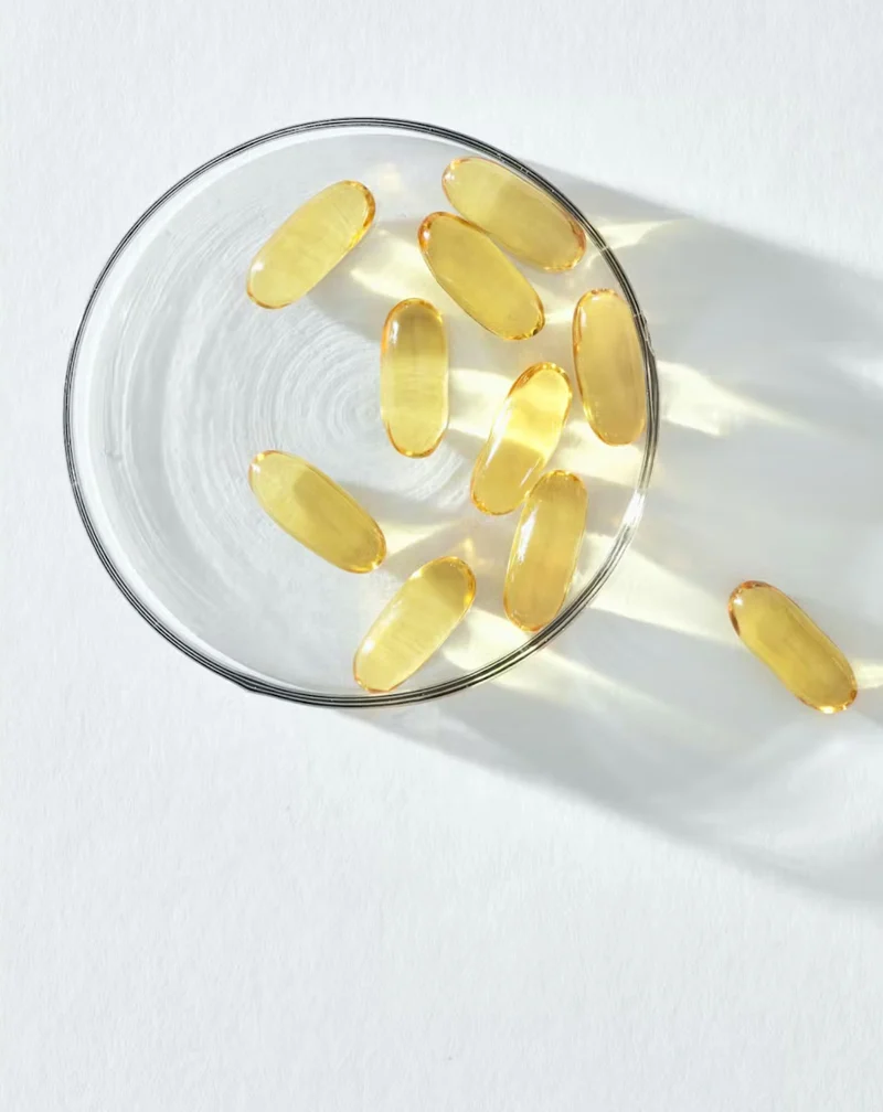Supplément alimentaire à base d'acides gras oméga 3 EPA et DHA de poisson OmegaMe Health Labs Care 60 gélules