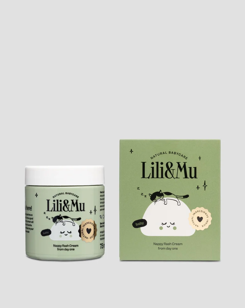 Crème-pommade Lili&Mu pour l'érythème fessier, les plaies et l'érythème fessier