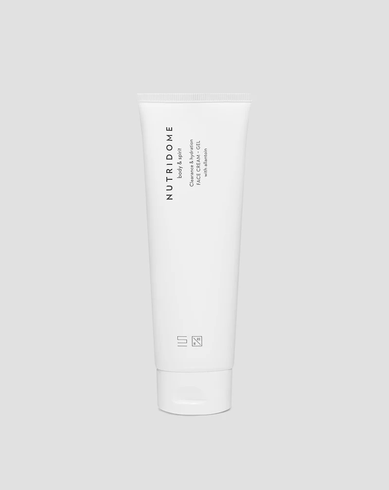 Gel nettoyant et hydratant Nutridome pour le visage à l'allantoïne
