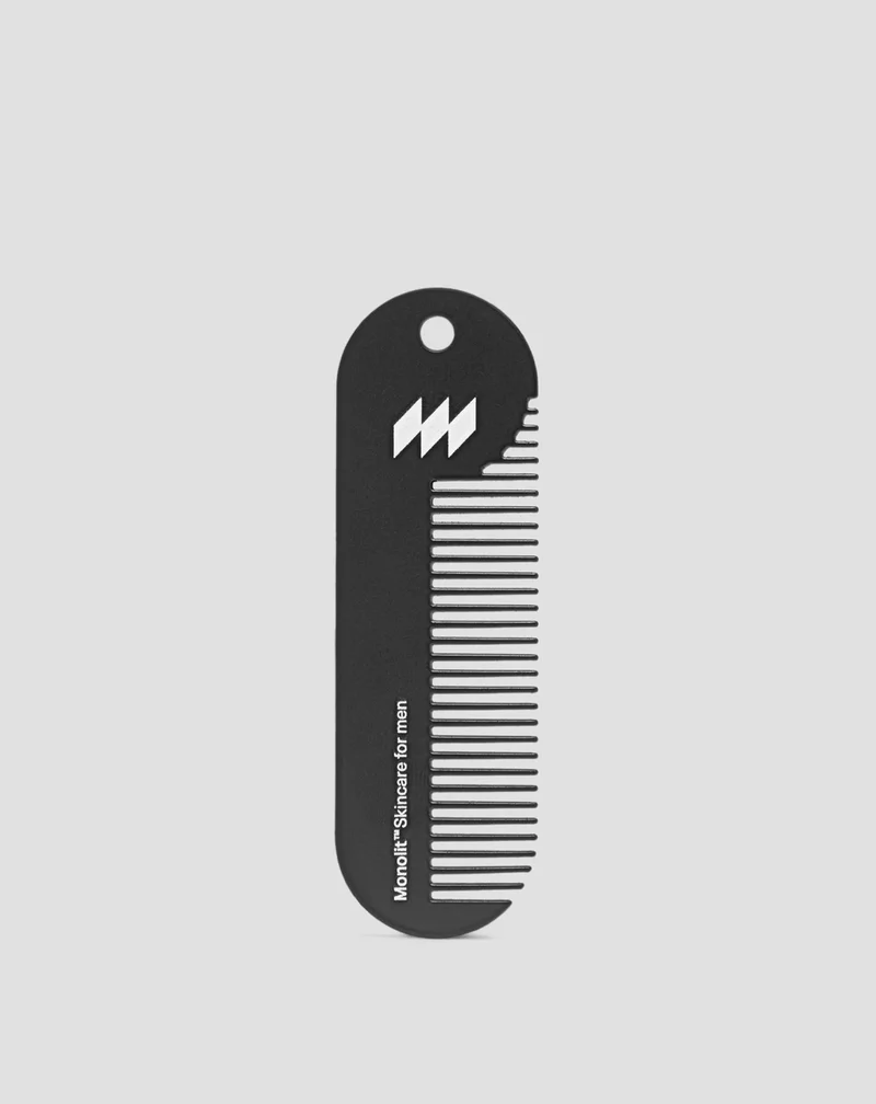 Peigne en métal pour barbes de tous types et de toutes longueurs Monolit