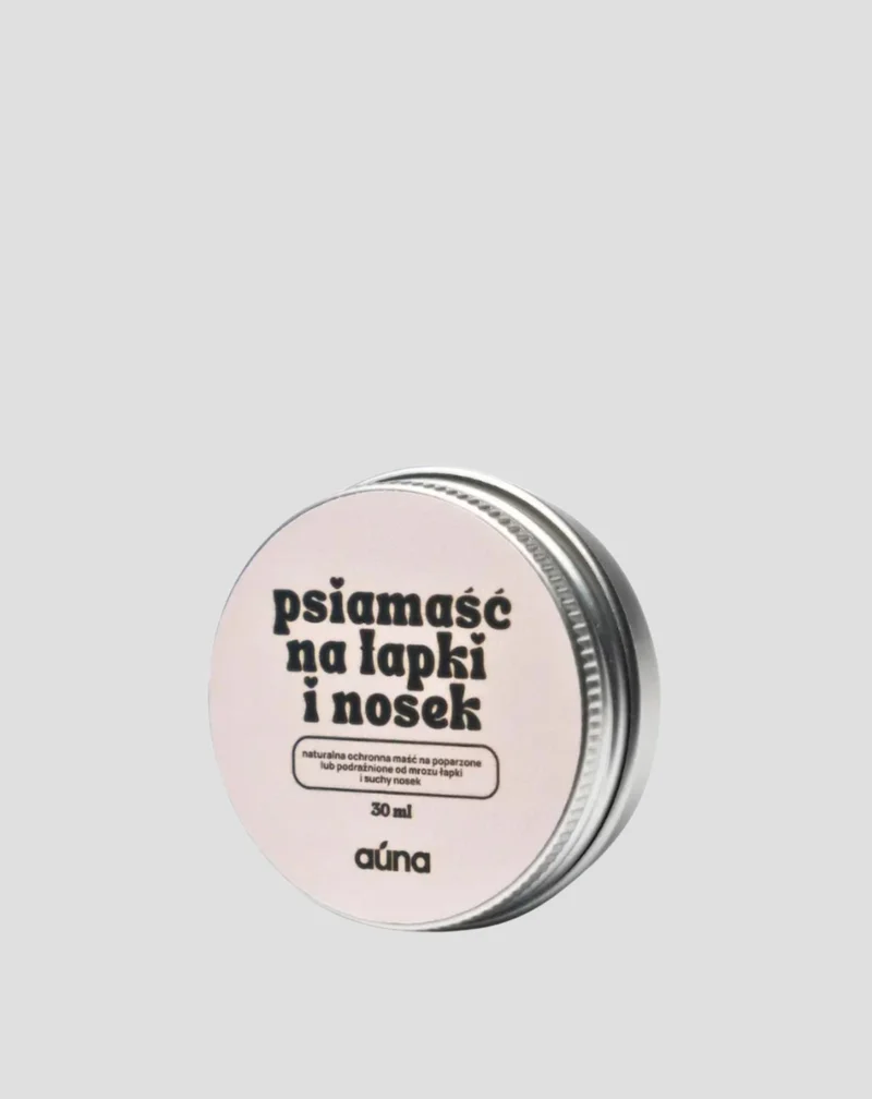 Pommade protectrice naturelle pour chiens pour protéger les pattes et la truffe sèche Auna For Fauna 30 ml