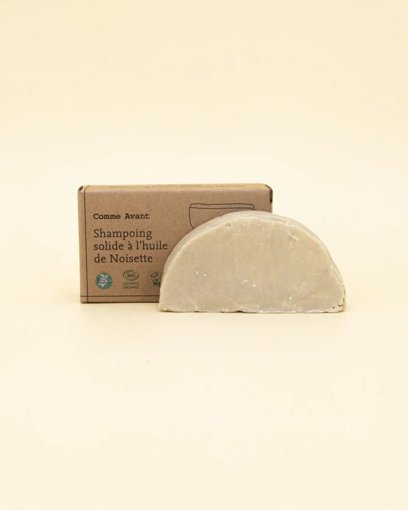 Shampoing solide - Cheveux normaux - Huile de noisette