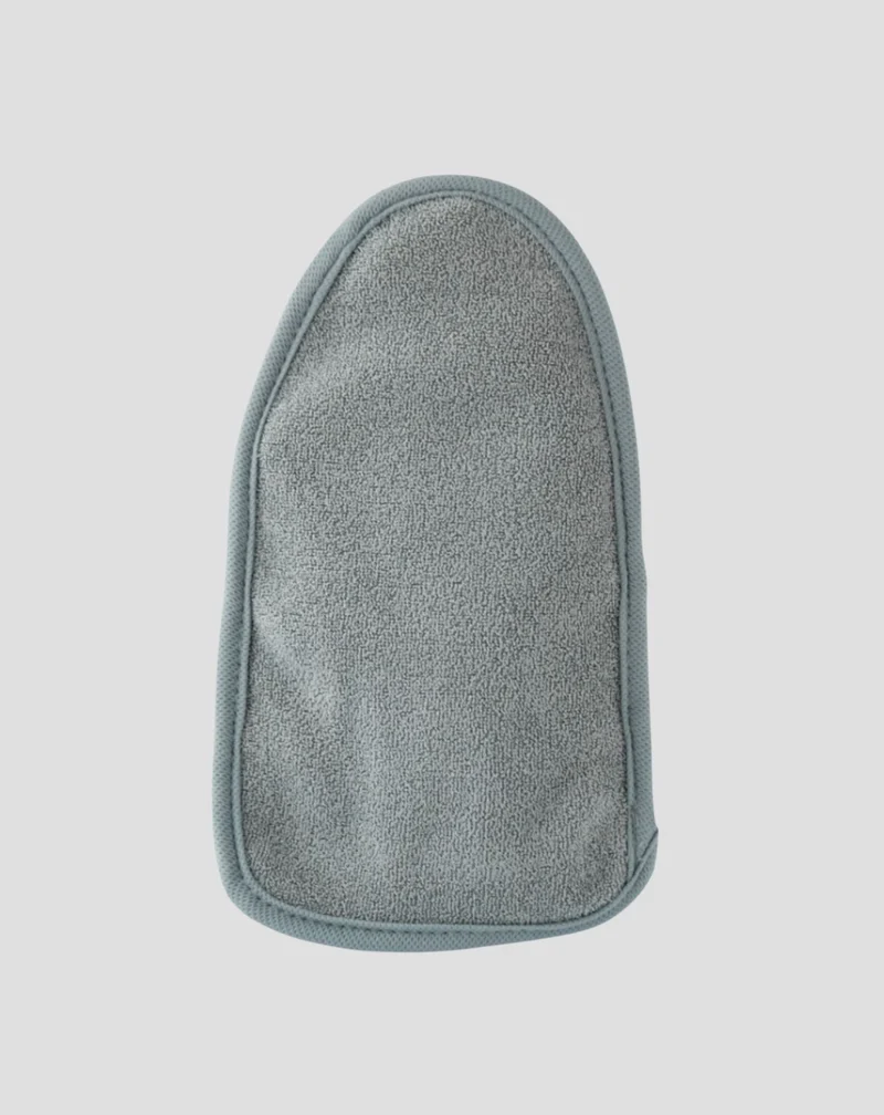 Gant de nettoyage et d'exfoliation pour le corps réutilisable Skin Smoothing Grey, qui réduit la cellulite