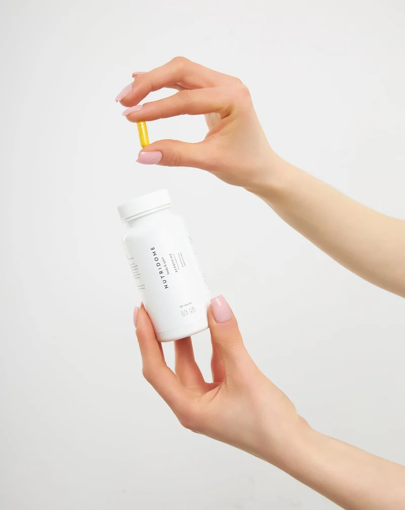 Berbérine HCl Nutridome pour l’Équilibre du Cholestérol, de la Glycémie et de la Tension - 180 capsules
