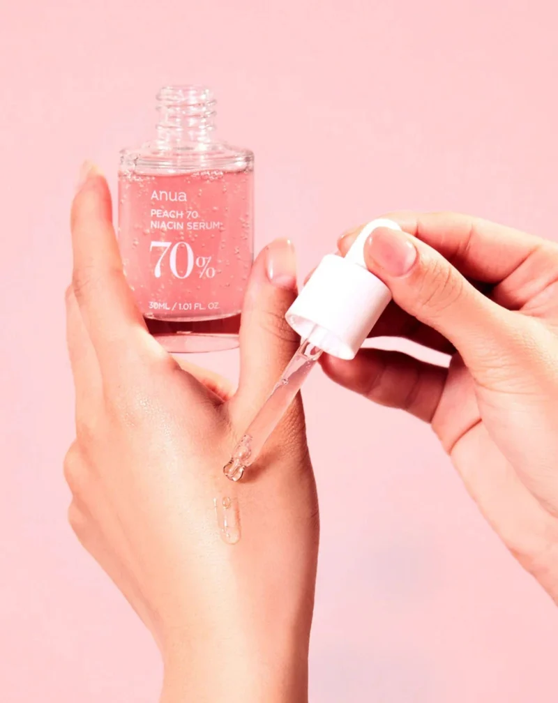 Sérum éclaircissant et lissant à la pêche et au niacinamide Sérum pêche 70% niacinamide ANUA