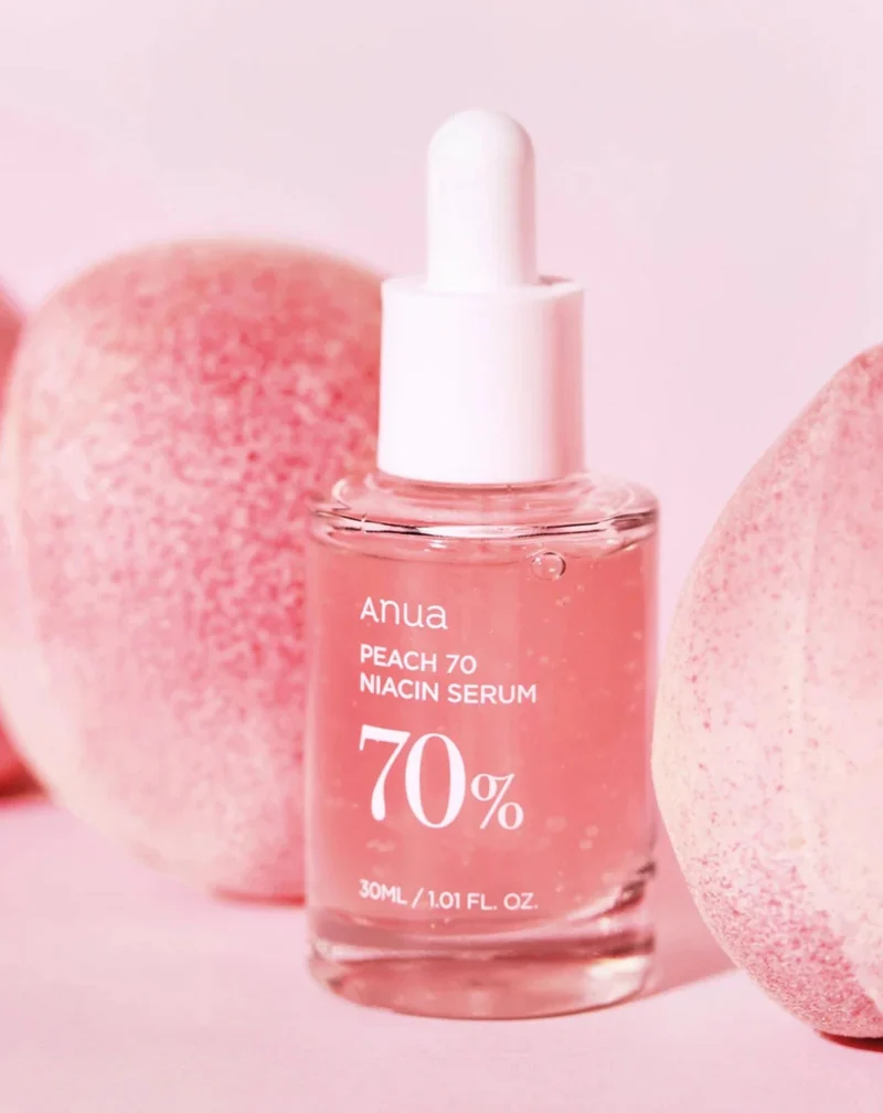 Sérum éclaircissant et lissant à la pêche et au niacinamide Sérum pêche 70% niacinamide ANUA