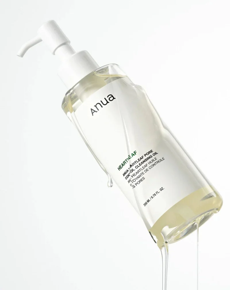 Huile nettoyante avec Heartleaf Pore Control Cleansing Oil ANUA