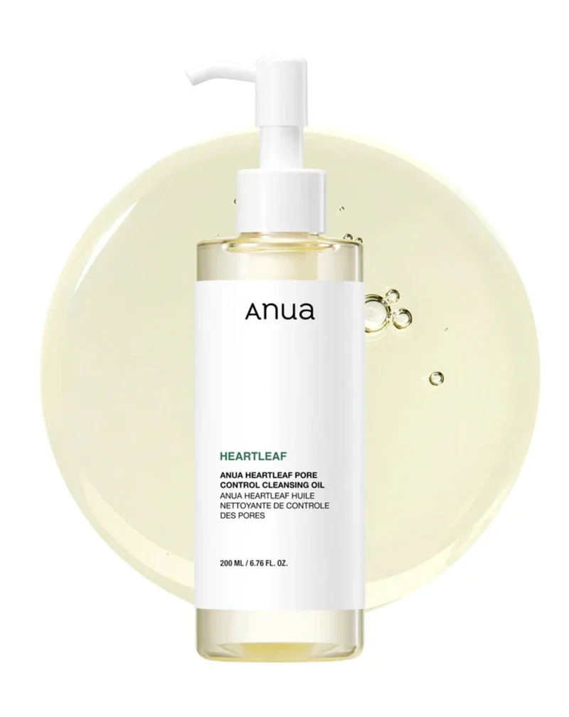 Huile nettoyante avec Heartleaf Pore Control Cleansing Oil ANUA