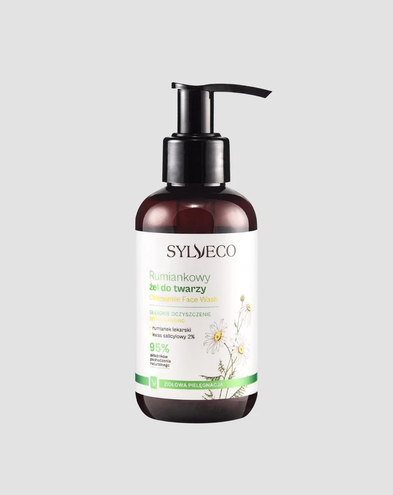 Gel nettoyant visage à l'acide salicylique 2% à action antibactérienne Sylveco