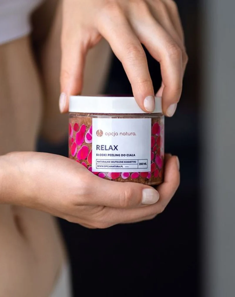 Gommage naturel relaxant au sel Epsom Opcja Natura