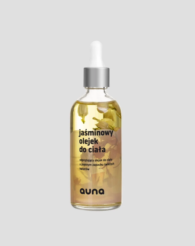 Huile corporelle au jasmin, aux huiles naturelles et à la vitamine E Auna