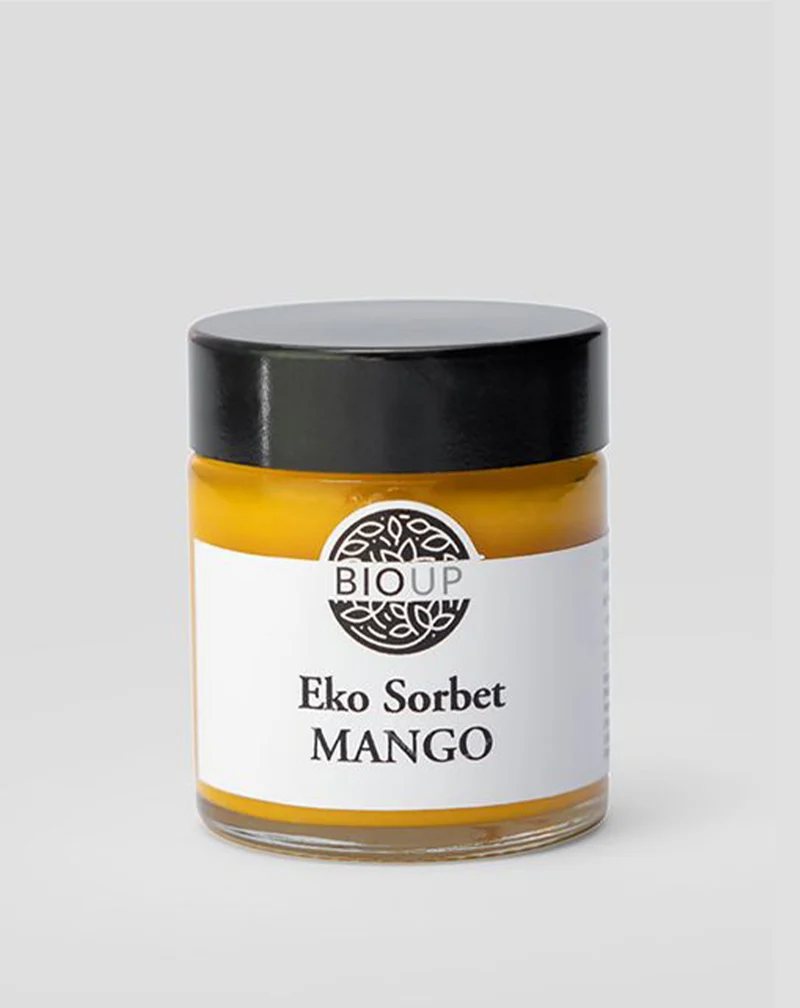 Crème pour les peaux sèches, abîmées, matures et sujettes aux irritations Sorbet Mango BIOUP