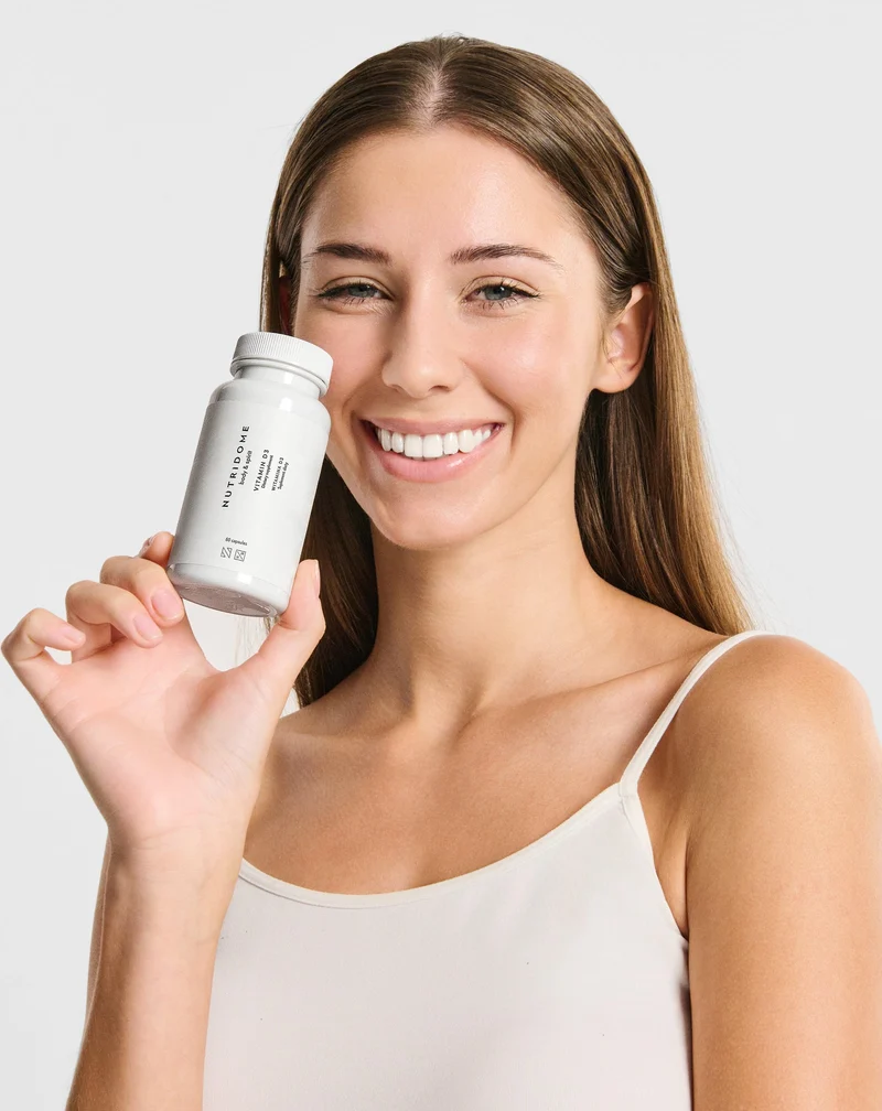 Vitamine D3 4000 IU Nutridome, un soutien de l’immunité, des os et des dents - 60 gélules