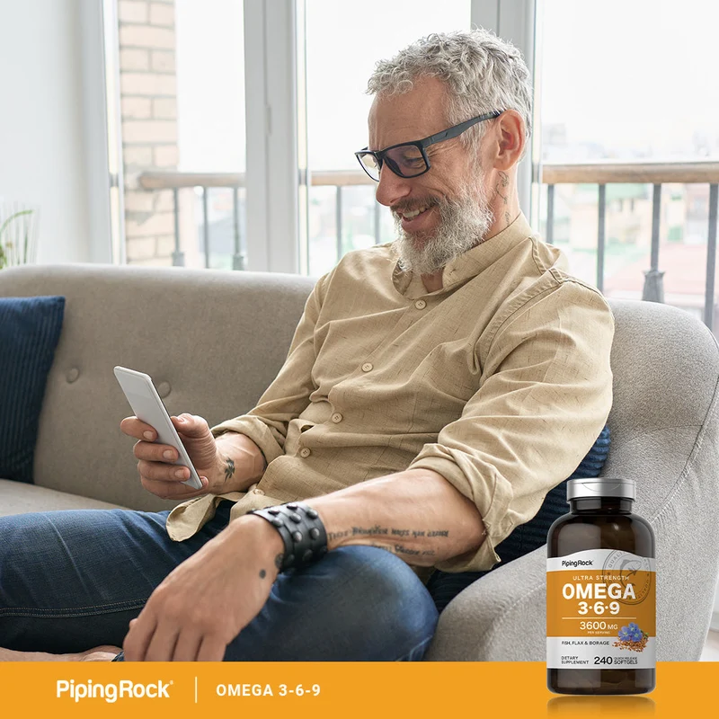 Multi Omega 3-6-9 Fish, Flax & Borage, 240 Quick Release Softgels