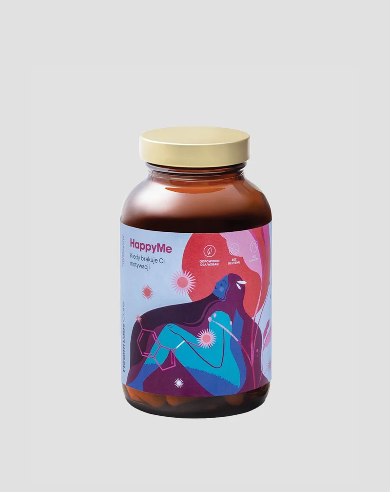 Supplément bien-être HappyMe Health Labs Care 120 gélules