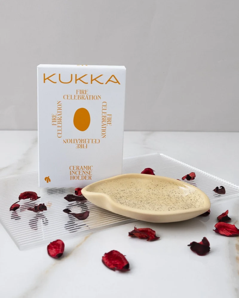 Céramique Palo Santo fabriquée à la main Kukka