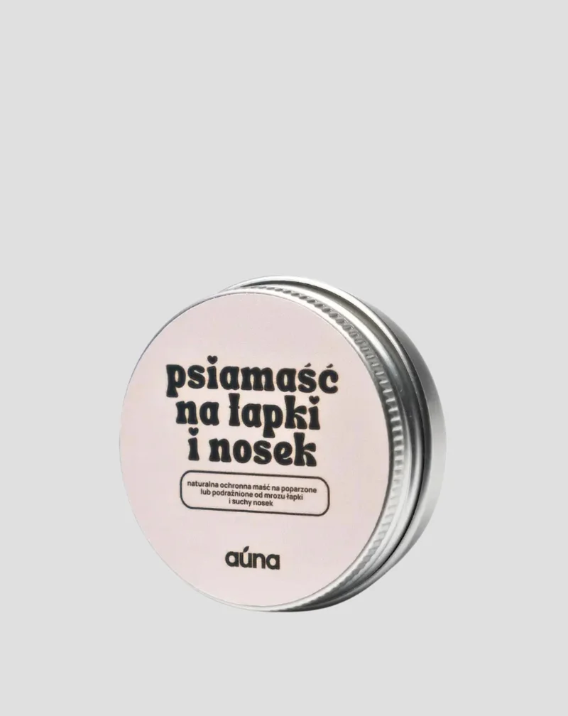 Pommade protectrice naturelle pour chiens pour protéger les pattes et la truffe sèche Auna For Fauna 60 ml