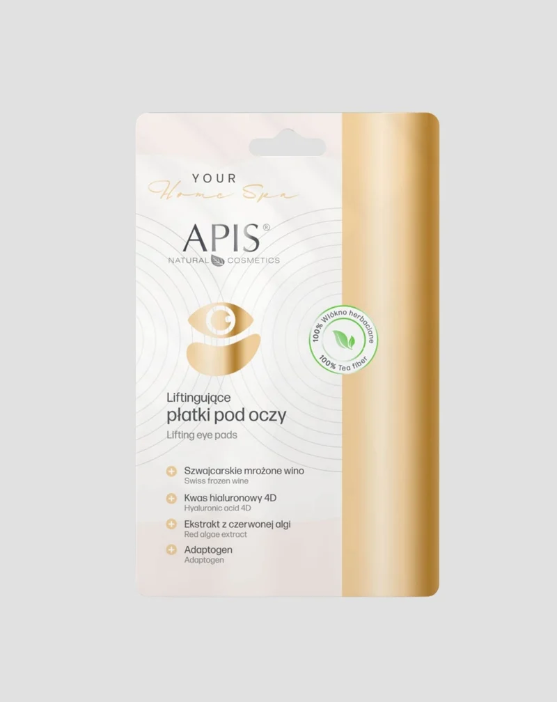 Patchs liftants pour les yeux avec de l’acide hyaluronique 4D pour les peaux matures Apis