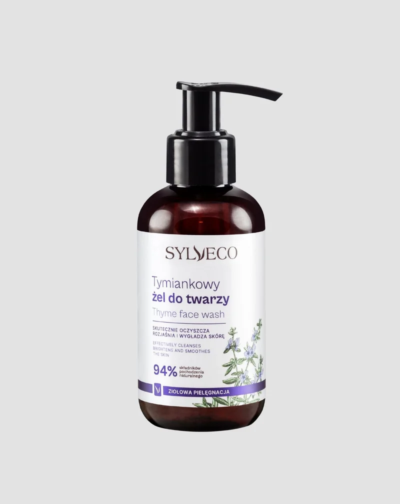 Gel nettoyant lissant et éclaircissant pour le visage à l'acide malique Sylveco