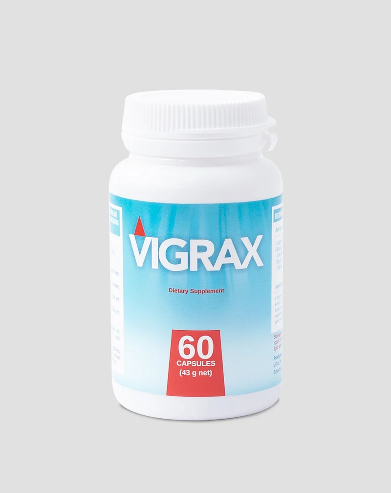 Complément pour une érection et performance sexuelle optimale aux ingrédients naturels Vigrax 60 gélules