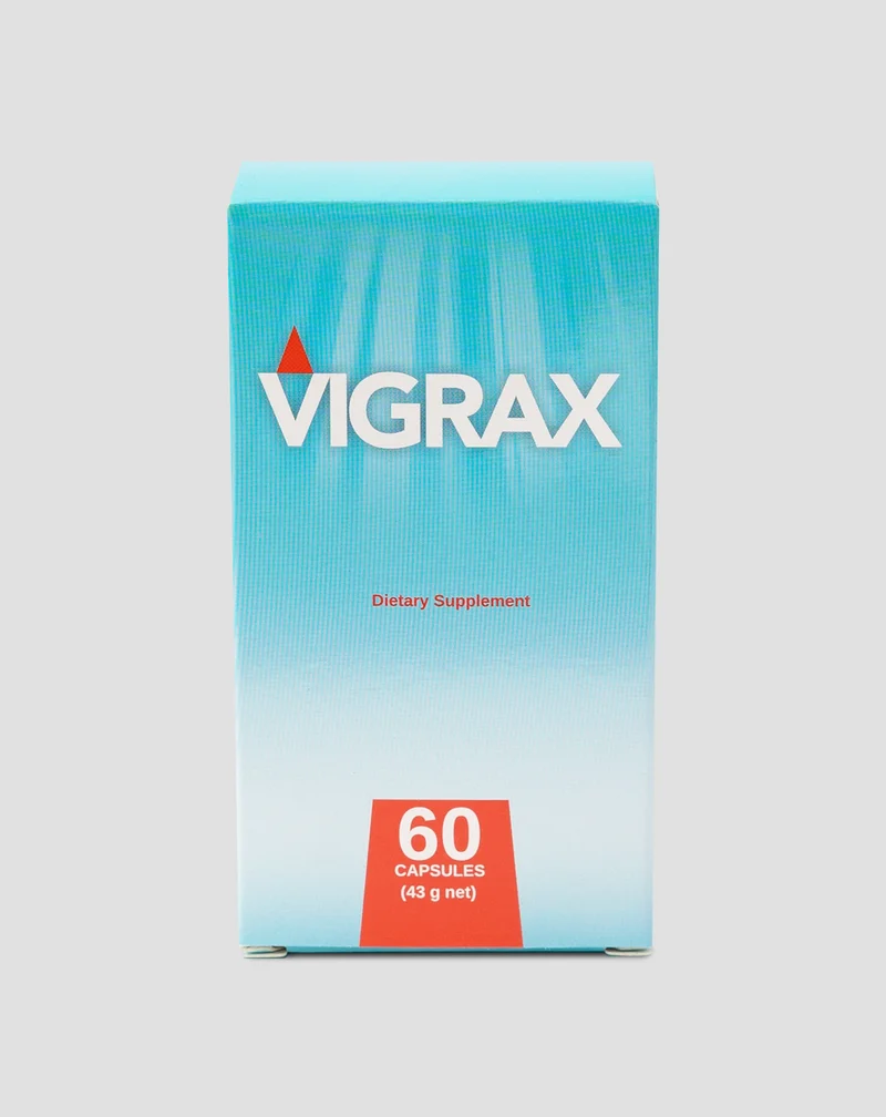 Complément pour une érection et performance sexuelle optimale aux ingrédients naturels Vigrax 60 gélules