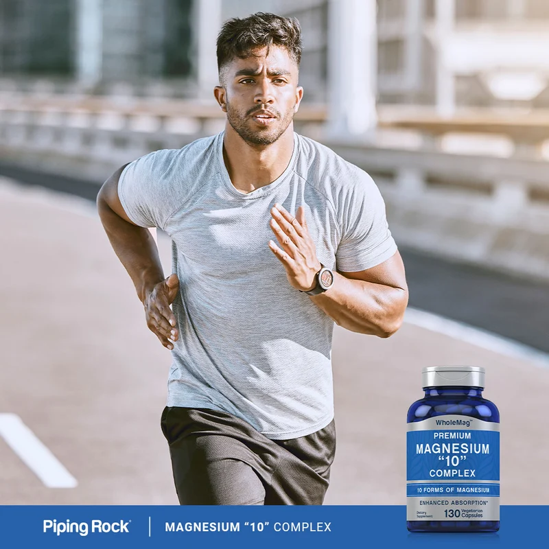 Magnesium "10" Complex, 130 Vegan Capsules