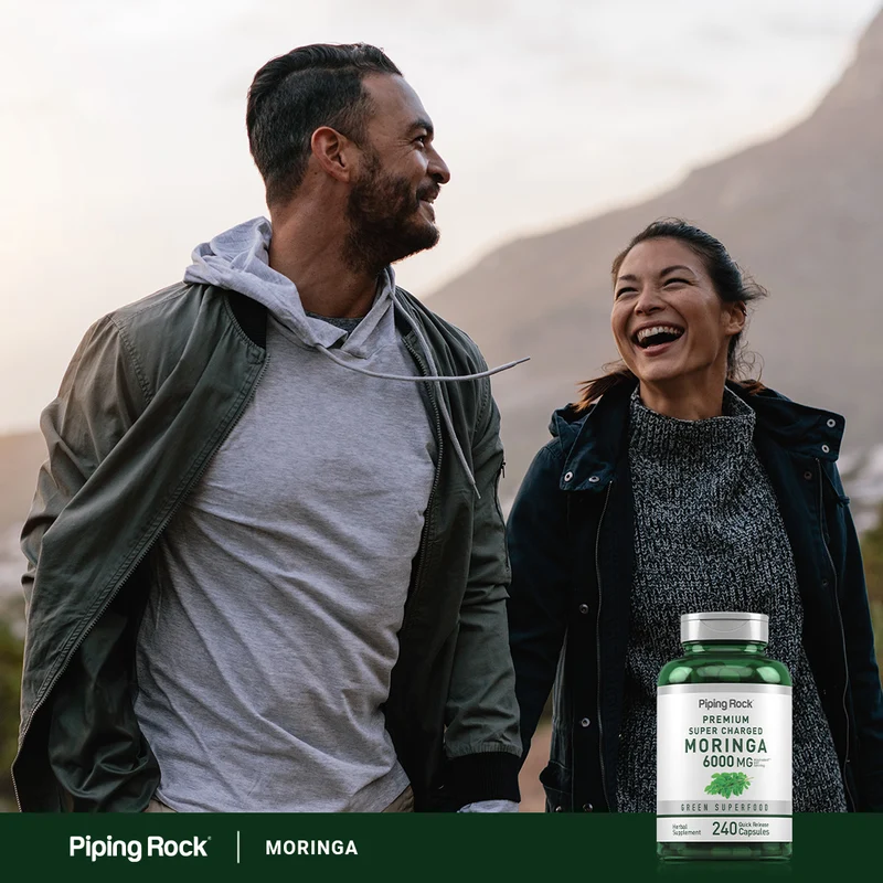 Moringa Oleifera, 6000 mg (per serving), 240 Quick Release Capsules, 2 Bottles
