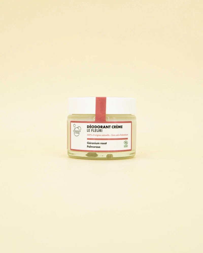 Déodorant baume - Géranium Rosat & Palmarosa (Fleuri)