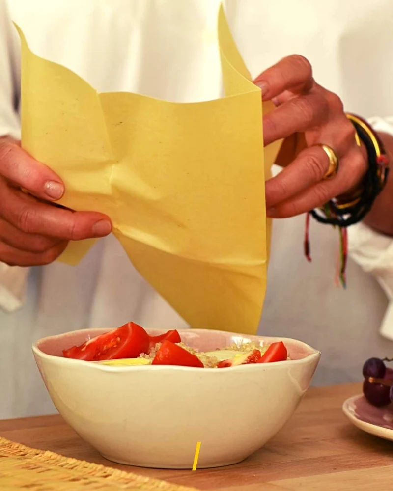 Bee Wrap - Emballage alimentaire naturel - Taille L