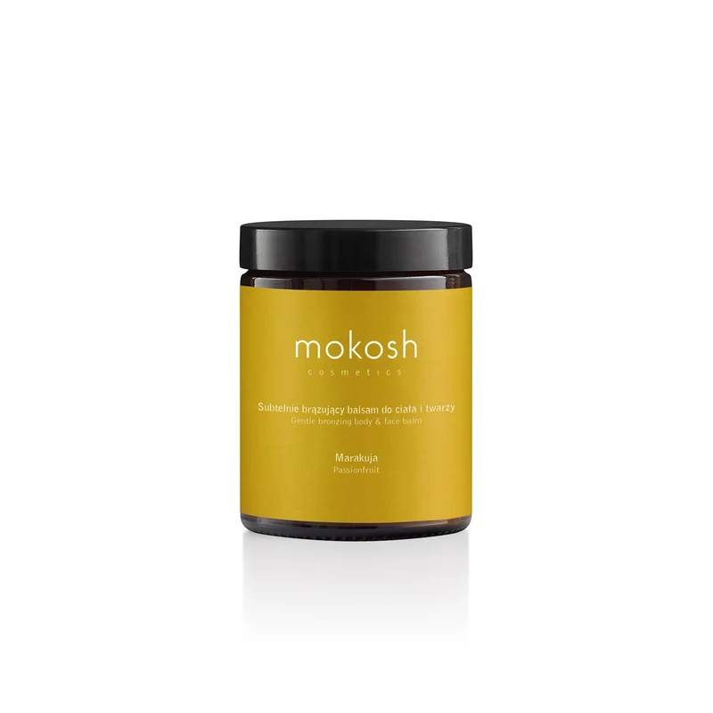 Lotion bronzante subtile pour le corps et le visage Fruit de la passion Mokosh