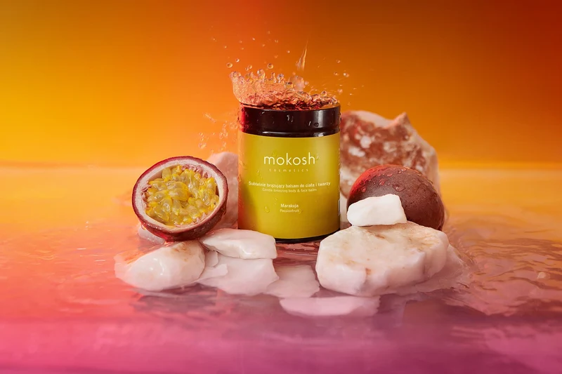 Lotion bronzante subtile pour le corps et le visage Fruit de la passion Mokosh