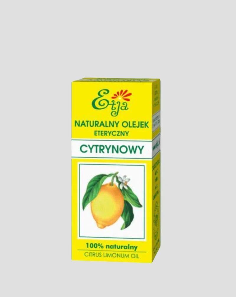Huile essentielle de citron Etja, anti-inflammatoire naturel