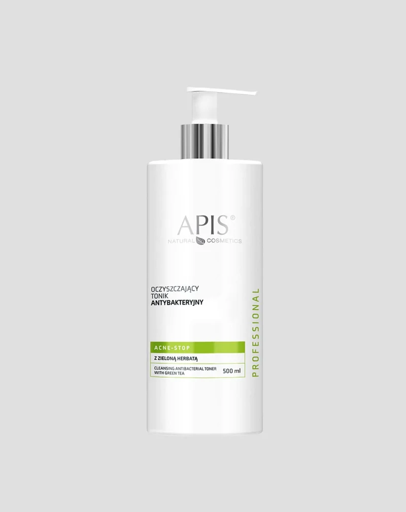 Tonique antibactérien nettoyant au thé vert Acne-Stop Home Terapis Apis