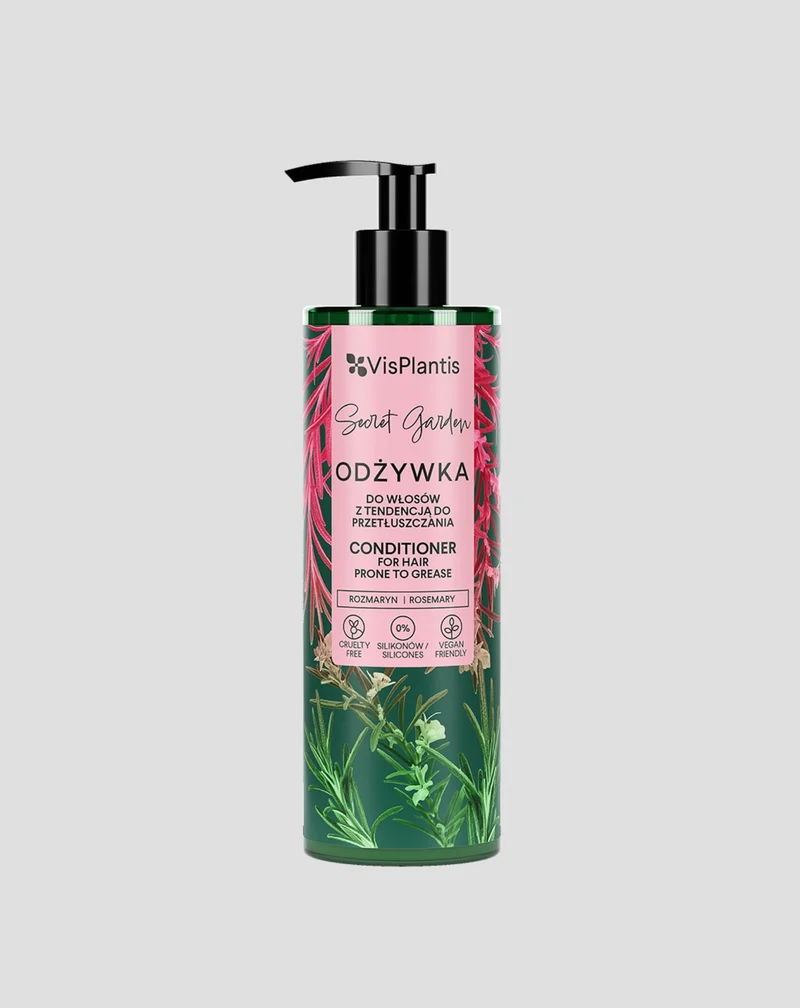 Conditionneur pour cheveux gras à l'extrait de romarin Vis Plantis