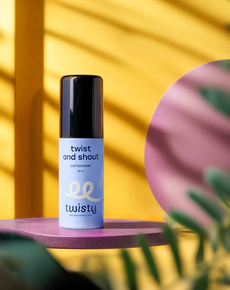 Activateur de boucles pour cheveux frisés, ondulés et crépus Curl Booster - Twisty